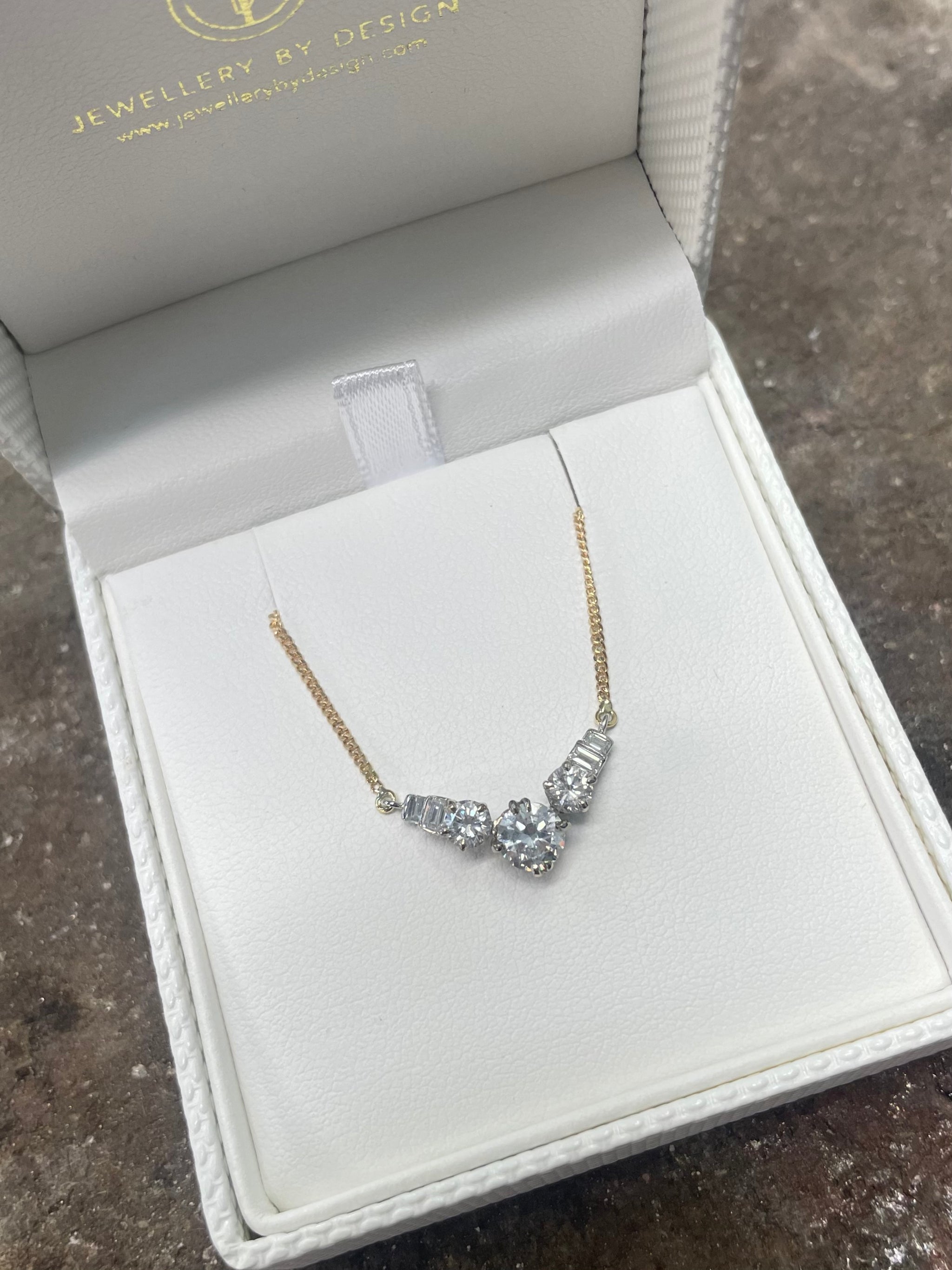 ANTIQUE RING CONVERTION INTO A NECKLACE