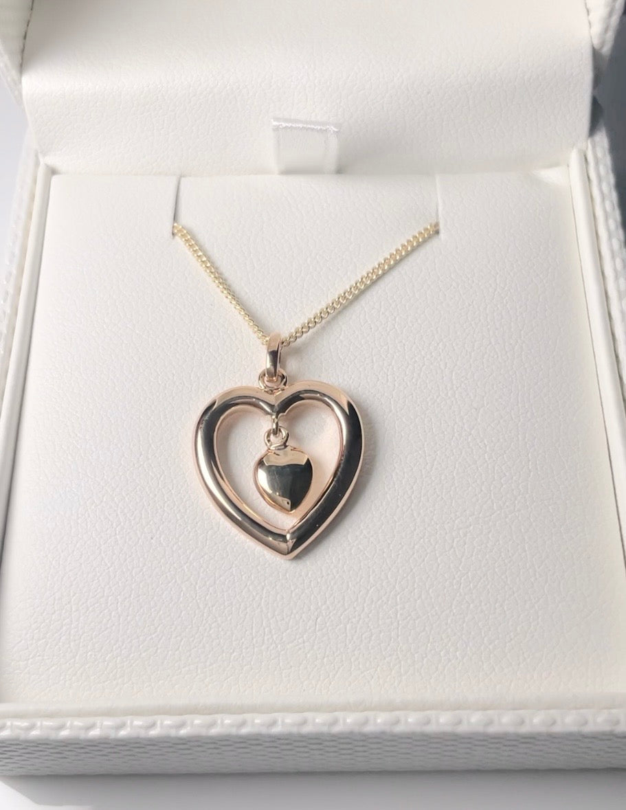 HANDMADE HEART PENDANT