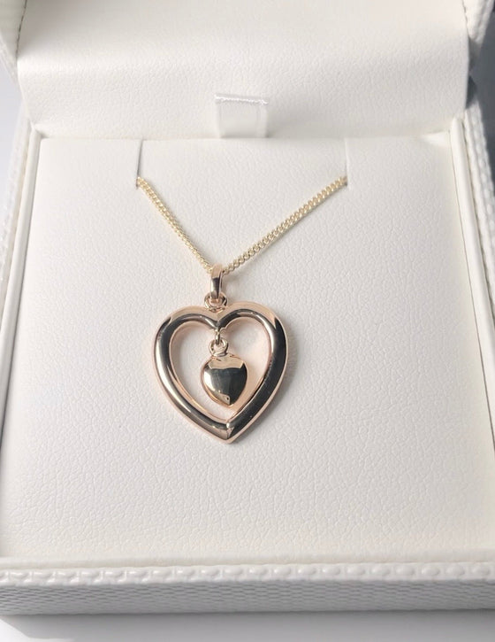 HANDMADE HEART PENDANT