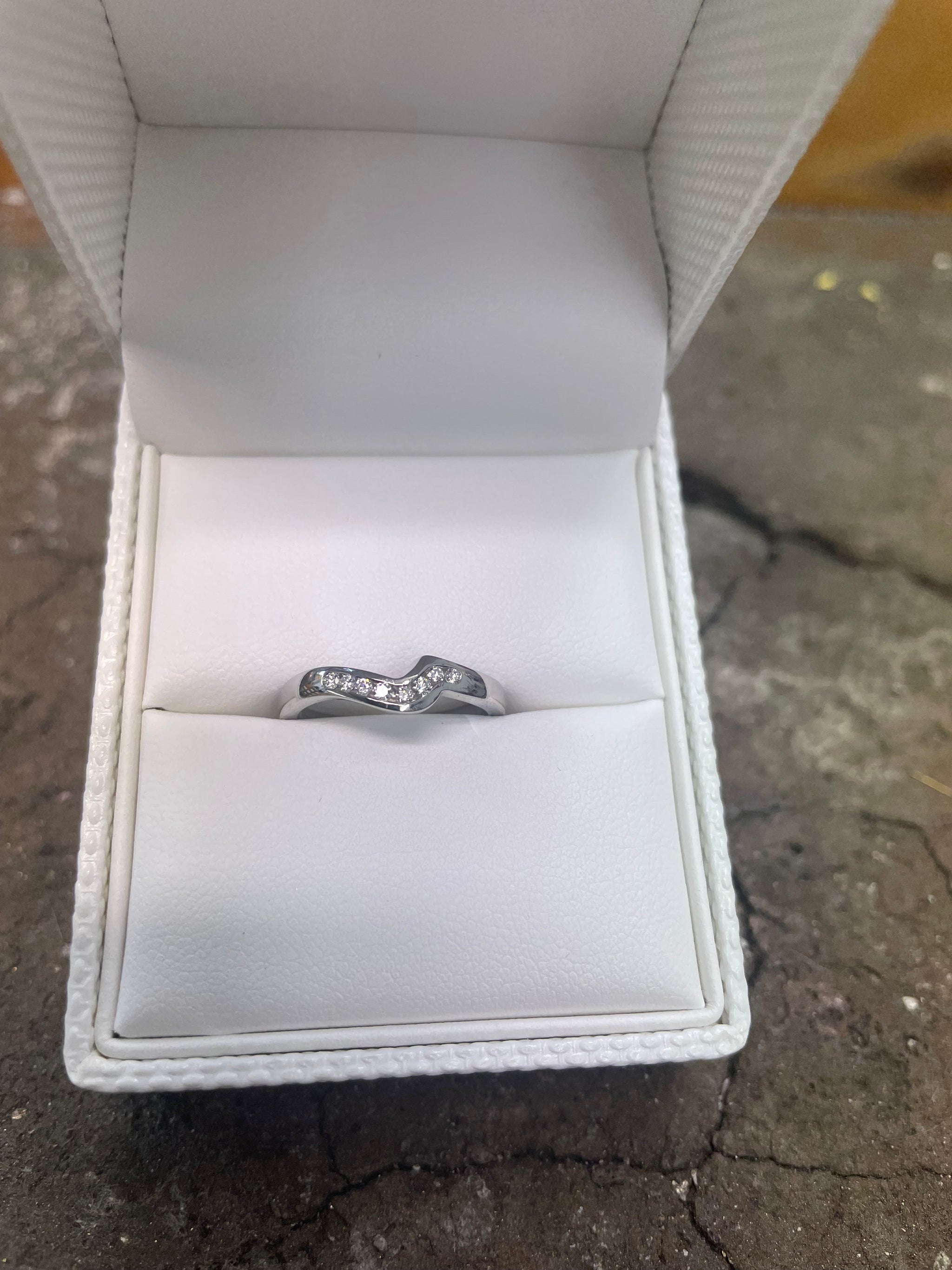 HANDMADE BESPOKE DIAMOND RING