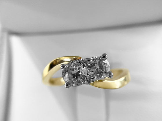HANDMADE BESPOKE DIAMOND RING
