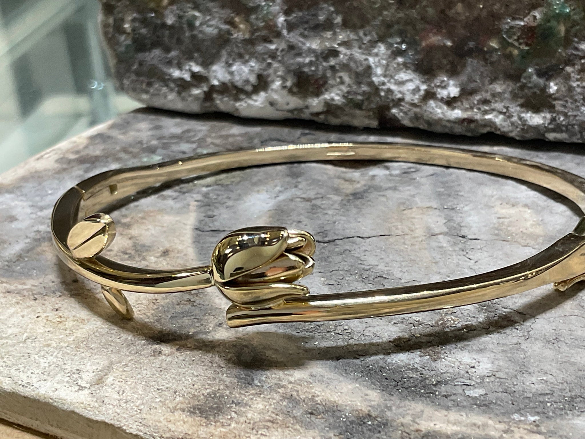 HANDMADE GOLD BANGLE
