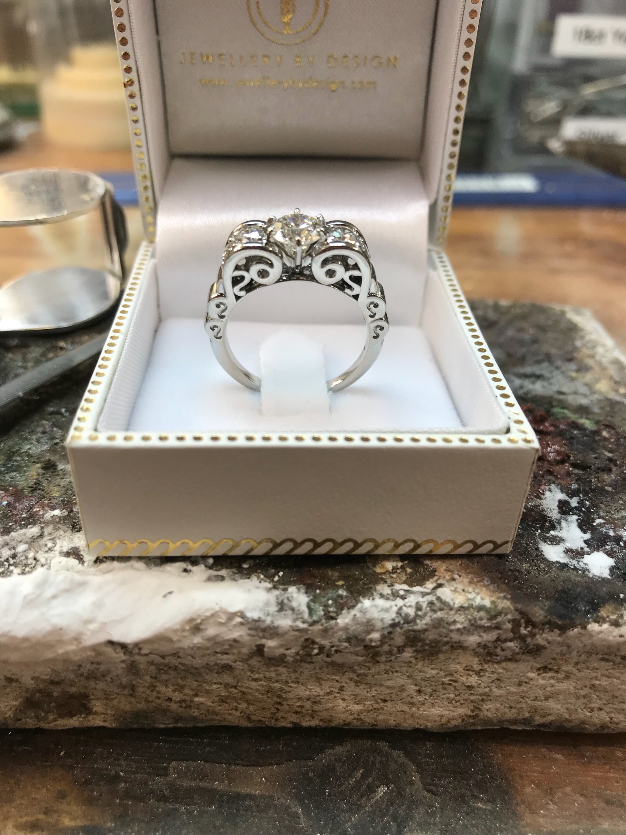 Cad engagement ring design on sale