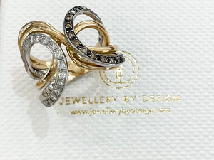 Diamond dress ring - JBD-no82-18rw