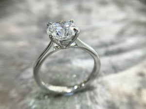 LAB GROWN BRILLIANT CUT DIAMOND RING - rx5586plt-lab-rnd-0524