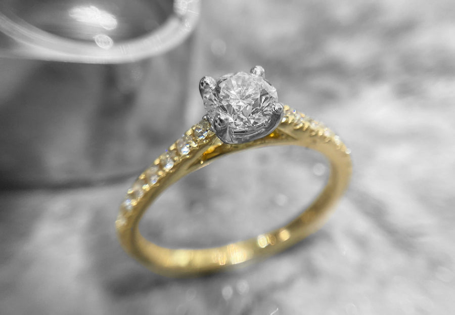 YELLOW GOLD DIAMOND RING - rx2913-18y-plat-0824