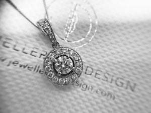 Diamond Pendant - px2313-45-18w