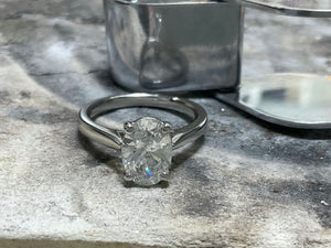 LAB GROWN OVAL DIAMOND RING - rx3391-plat-ov-lab-0325