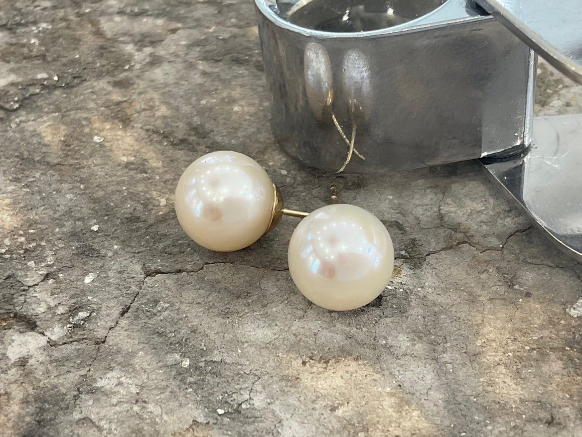 FRESHWATER PEARL EARRINGS - esrwyg9-9y