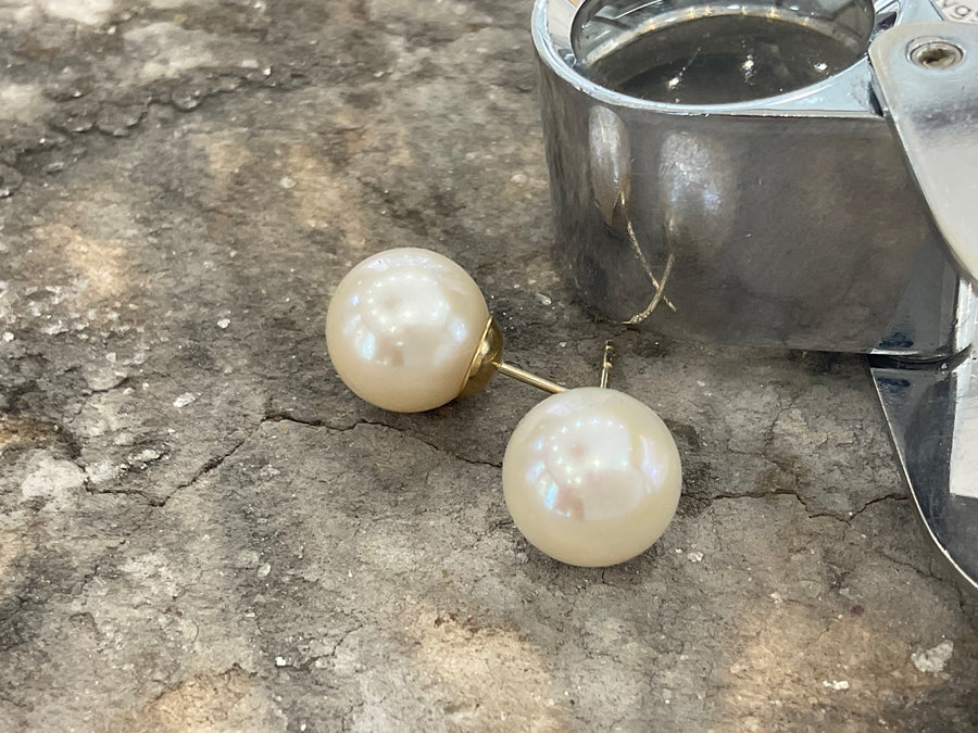 FRESHWATER PEARL EARRINGS - esrwyg9-9y