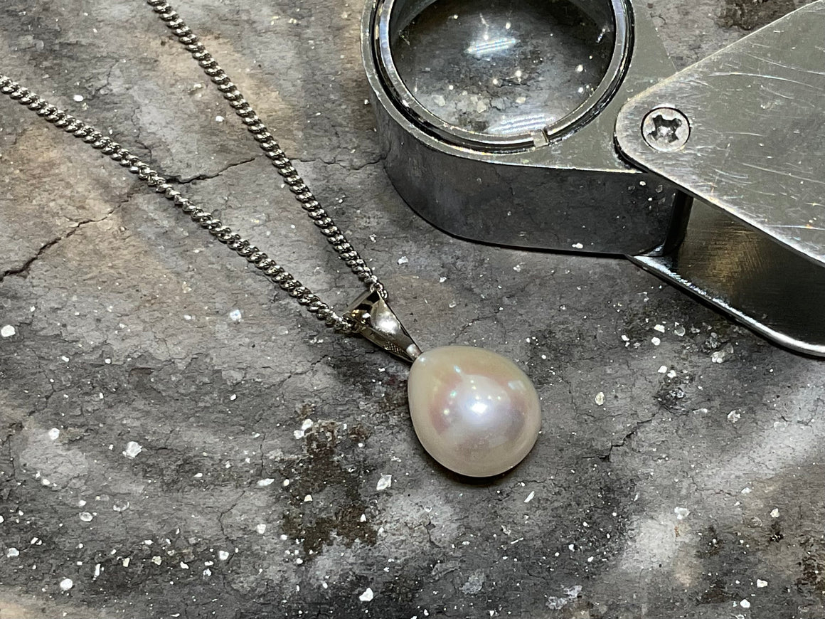 FRESHWATER PEARL PENDANT - pd9wglgewtd-9w