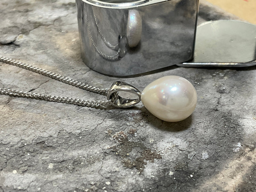 FRESHWATER PEARL PENDANT - pd9wglgewtd-9w