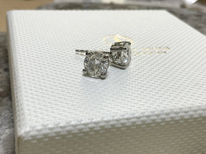 LAB GROWN DIAMOND EARRINGS - ex2844plt-lab-203-0825